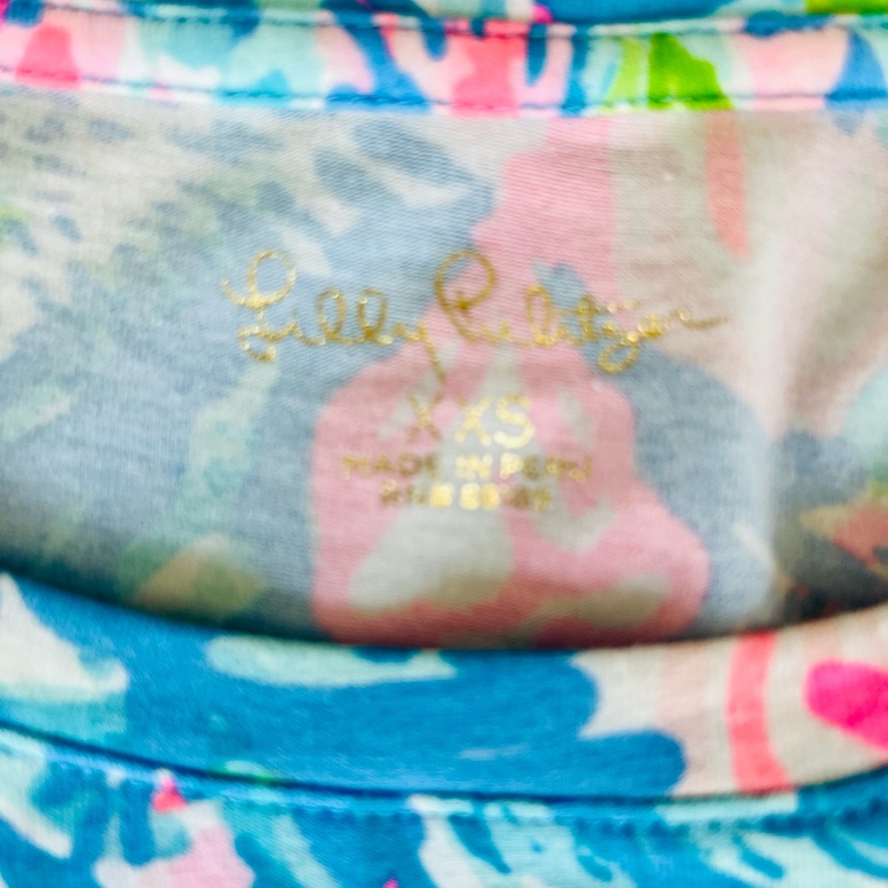 Lilly Pulitzer Colorful Long Sleeve Top - Picture 3 of 3